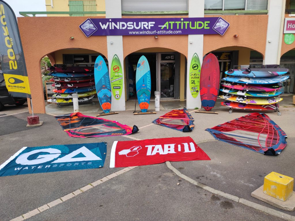 Tabou Ga sails au shop à Barcares